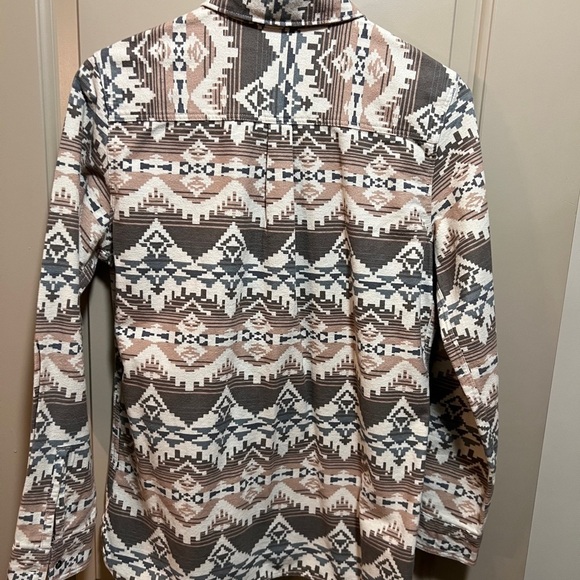 Gorgeous Cozy Woolrich Fall 🍂🍁Button down Shirt Excellent Condition Small - Picture 4 of 9